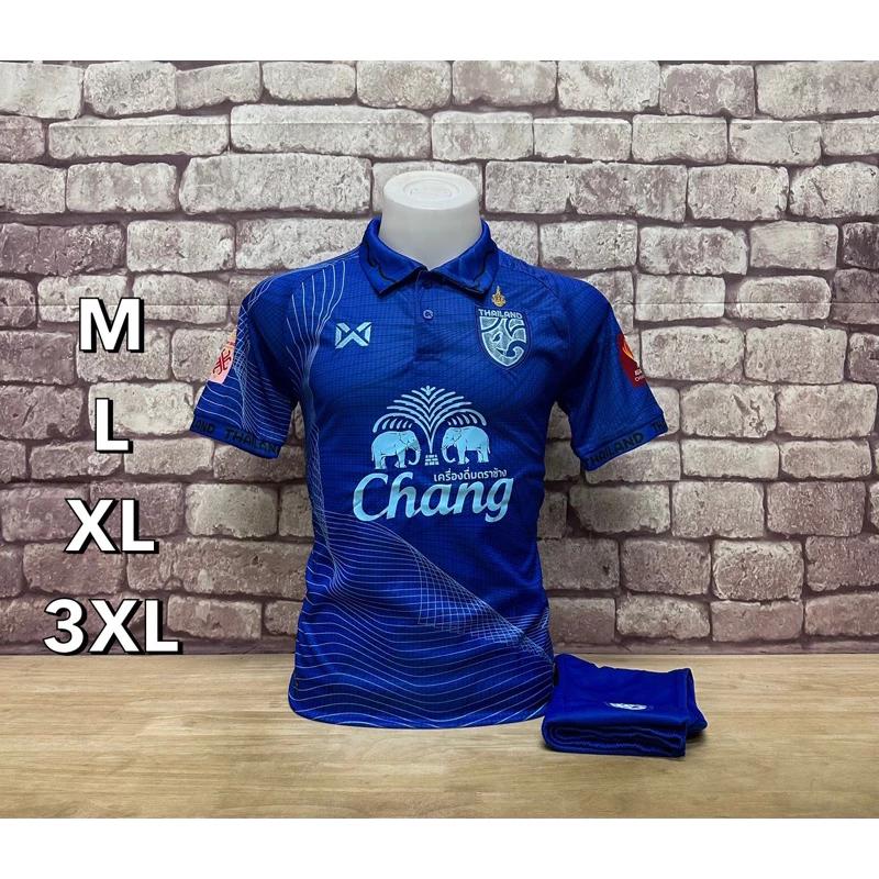 Thailand FOOTBALL SOCCER NATION TEAM JERSEY SHIRT HOME FAN Print Polo Unisex Men Women Quick Dry Short Sleeve Uniform Elephant Logo Sport