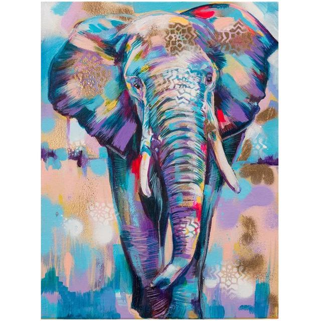 

Милое животное слон HD холст картина гостиная животное украшение дома подарок 20x30cm