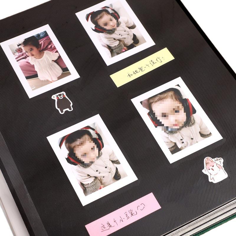 DIY Handmade Photo Album: Large Capacity, Self-Adhesive Scrapbook for Family Memories