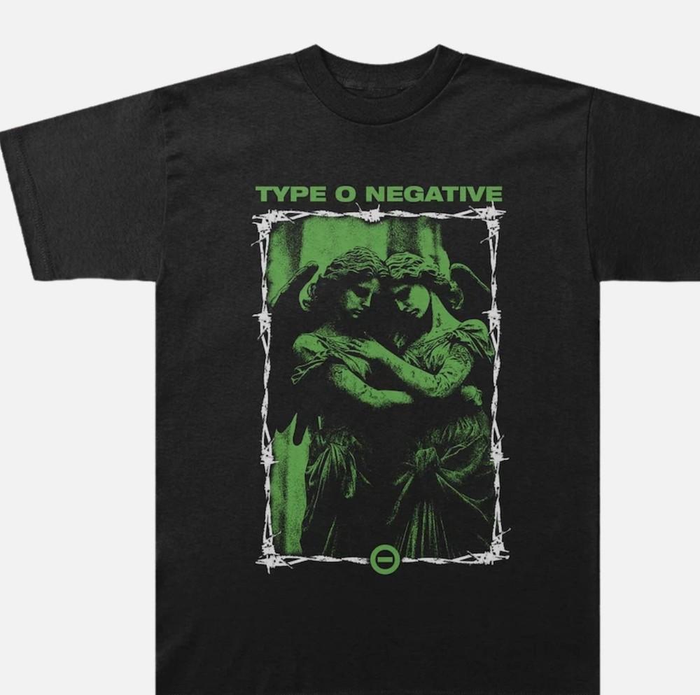 Тип Отрицательный - Ангел член Унисекс Футболка Полный размер Подарок Рождество Унисекс Футболка XXL