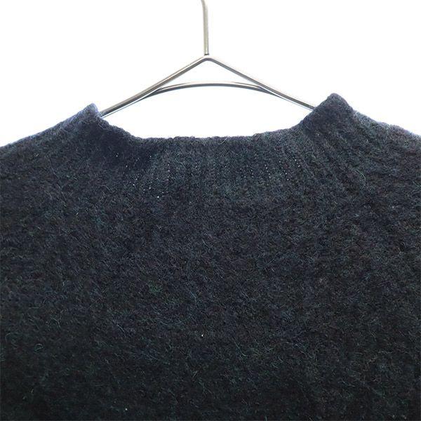 ROBERTO COLLINA Made In Italy Long Sleeve Knit Navy System Sweater Women Used