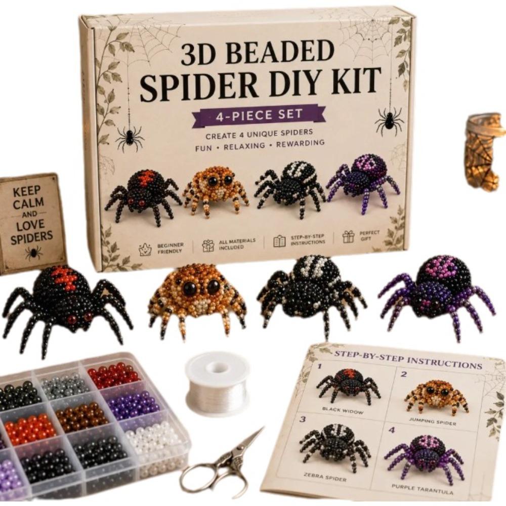 Beginner Friendly 3D Beaded Animal DIY Kit Animal Shape Handmade Craft Kit  Home Decoration