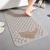 Tapis Anti-Glisse Salle de Bain PVC Douche Anti-Chute Tapis de Pied Épaissi Dauphin Massage Sol Salle de Bain Tapis de Bain Tapis de Douche
