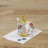 Craftsman House 2026 Zodiac Year of the Horse Glass Medium (Reiwa 8) Gold-Lacquered Ornament,