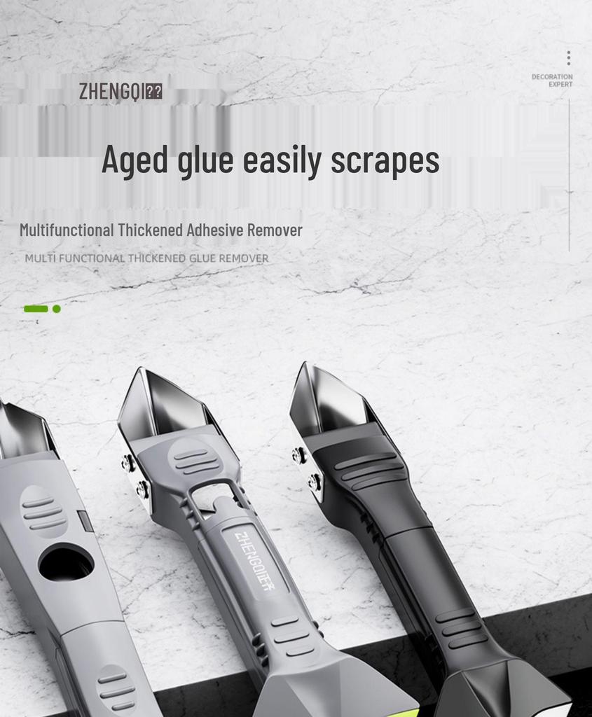 Multifunctional Caulk and Glue Scraper Spatula for Seam Filling and Cleaning