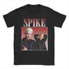 Buffys The Vampires Slayers Spike T Shirts Tee Womens Unisex Cotton Summer Harajuku Oversized Novelty Perfect for Buffys Lovers