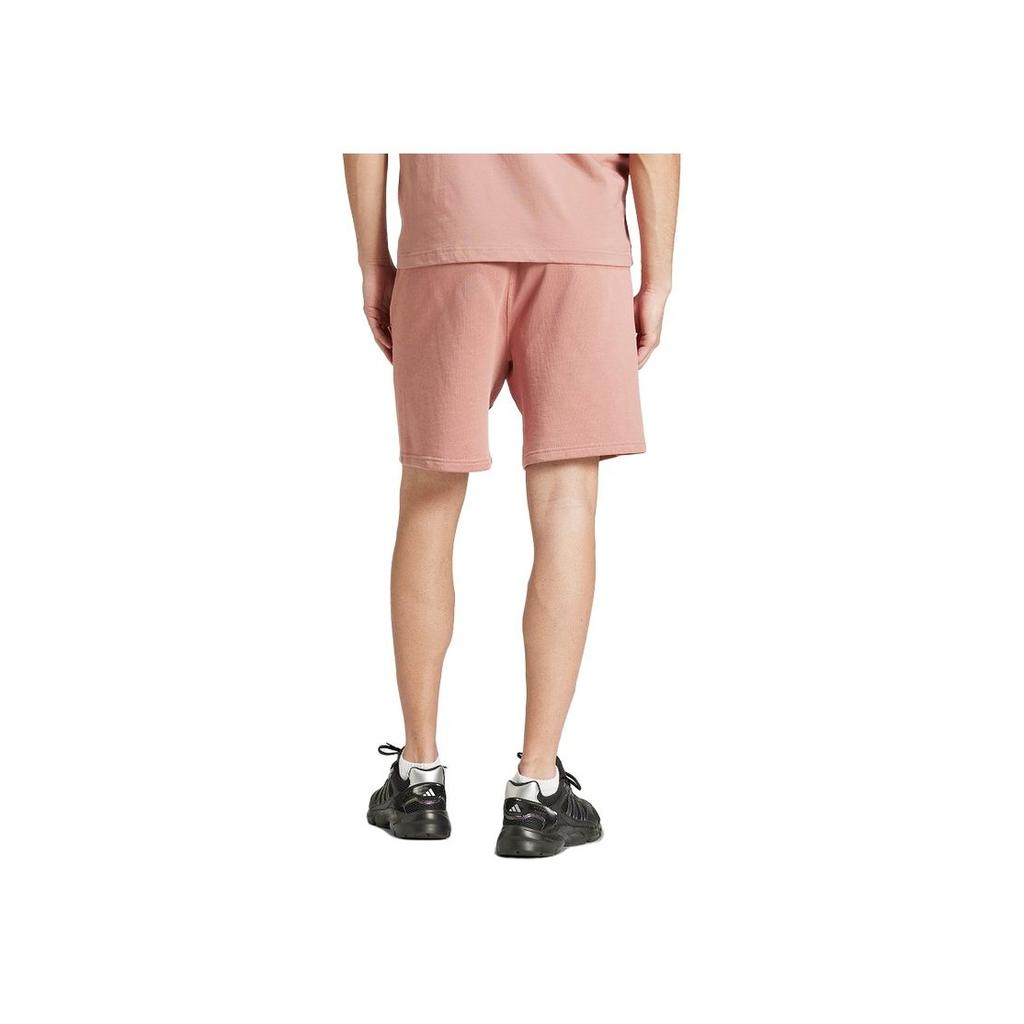 adidas SS25 Mode Einfach Atmungsaktiv Lockere Passform Schnürung Lässige Shorts Herren Shorts Rosa JC5368