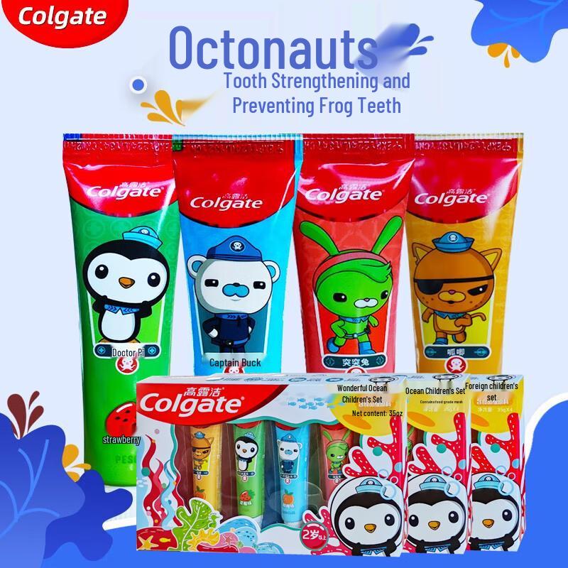 

Colgate Kids Octonauts Toothpaste & Brush 3-Set Value Pack