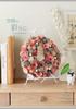 Mamawreath Artificial Flower Christmas Wreath Christmas Decoration Flower Wreath Gift Wreath Entrance Present Eternal Meaning L Size Diameter 40cm X