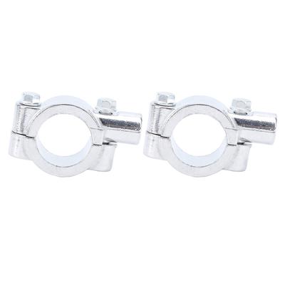 2PCS 25mm 25mm motocyklový držák držáku držáku zrcátka Adaptér držáku univerzální pro motocykl
