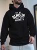 NOT MY CIRCUS NOT MY MONKEYS New Autumn and Winter Velvet Sweatshirt Unisex Clothing Free Hoodie Clothes American Trendy Printed Tops Unisex Gifts
