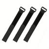 3pcs/set Reusable Fishing Rod Tie Holder Strap Suspenders Fastener Hook Loop Cable Cord Tie Belt Fishing Tackle Box Accessories