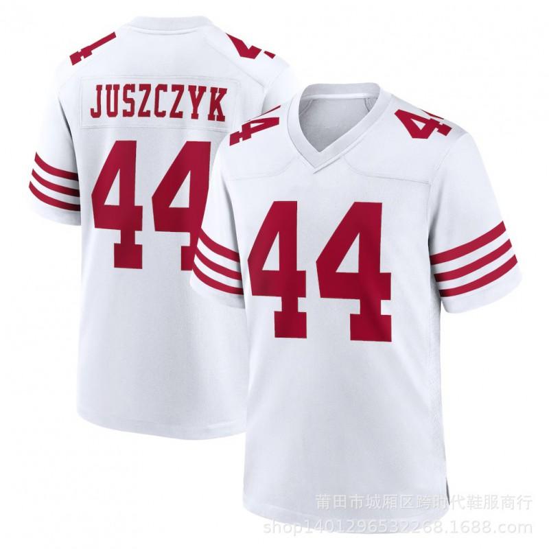 NFL 49ers Football Jersey 13 Purdy 97 Bosa Embroidered Team Sports Fan Apparel