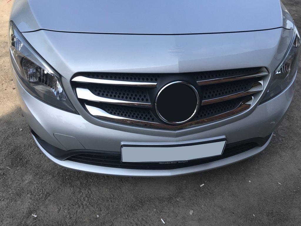 

Накладки на решетку (5 шт, нерж) Carmos - Турецкая сталь для Mercedes Citan 2013- гг