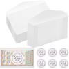 100 Sets Get Lucky Tonight Wedding Lottery Ticket Holders with Stickers Mini Lotto Lottery Ticket Holder Clear Glassine Envelopes for Wedding Favors