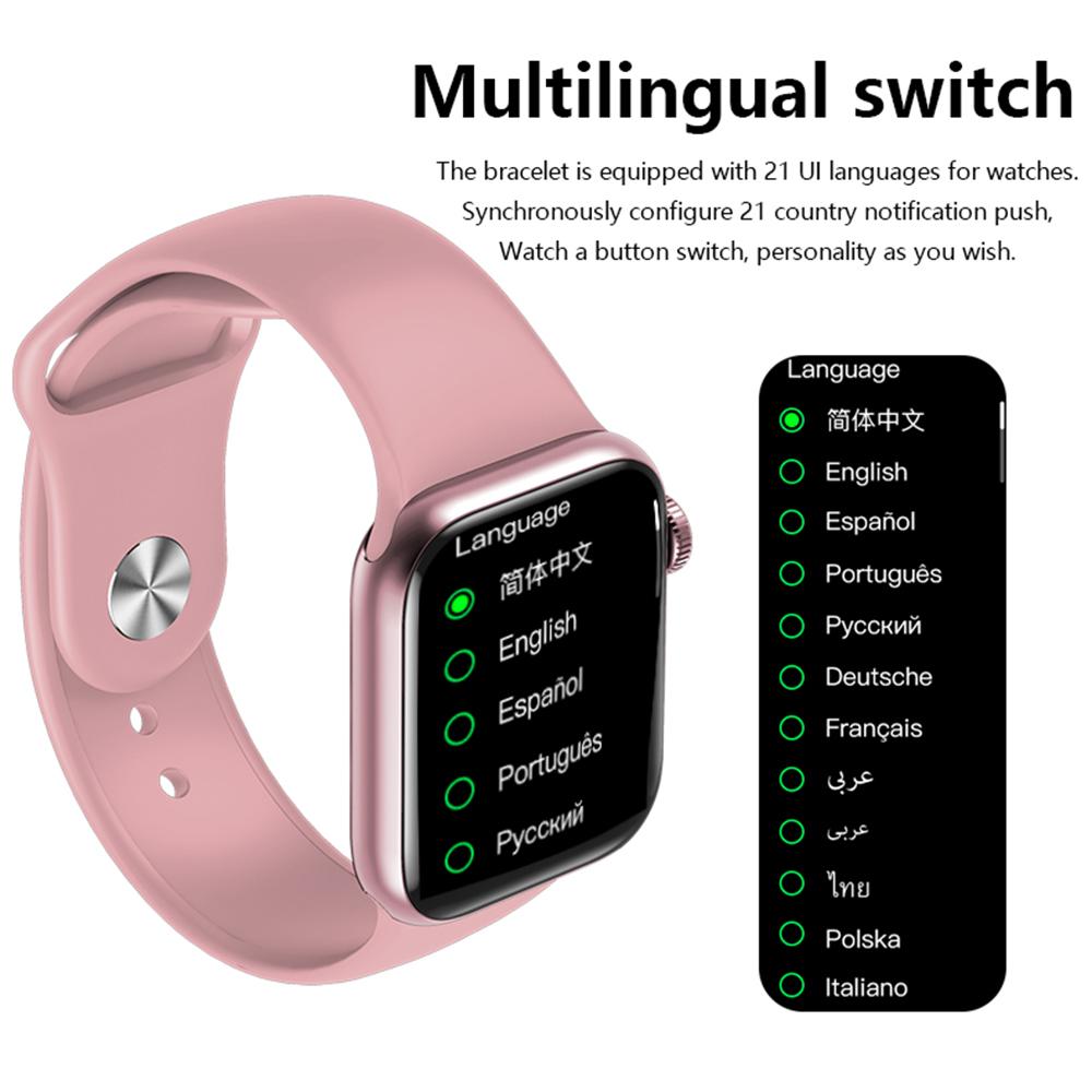 Buy I12 Smart Watch 1.69 Full Screen Bluetooth Call Music Incoming Call  Information Synchronization Intelligent Split Screen at affordable prices —  free shipping, real reviews with photos — Joom