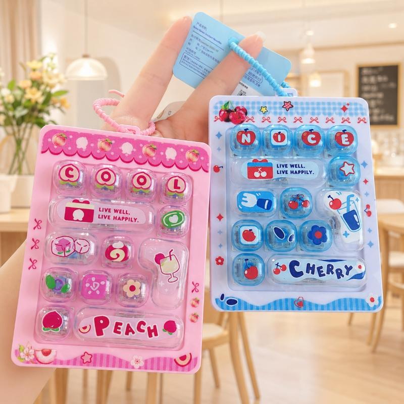 14 Keys Cute Funny Anti Stress Keycaps Keyrings Mini Keyboard Keycap Accessories Decorative Pendant for Backpack Keychain Decor