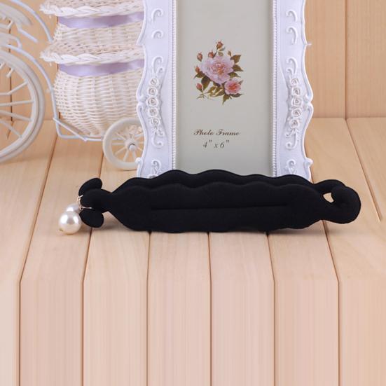Bun Maker Slotted Flexible Durable Practical Twist Bun Curler for Home