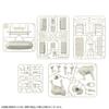 Kaiyodo ART PLA Tourist and African Elephant Set, 1/35 Scale, Unpainted and Unassembled Plastic Model Kit, Molded Color, AP010