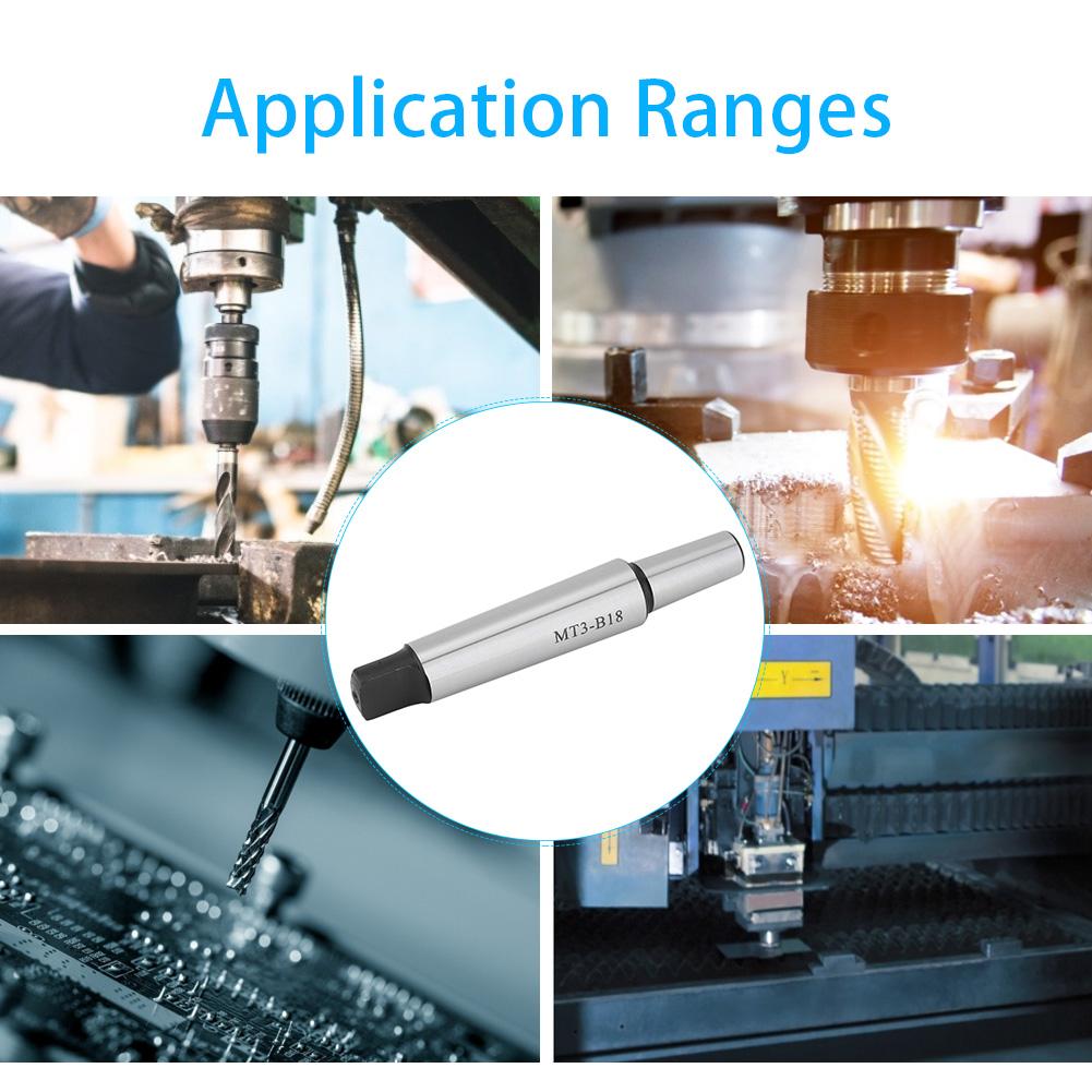 MT3B18 Bohrfutterdorn mit Zapfenende Morsekonus Werkzeugaufnahmeverbinder
