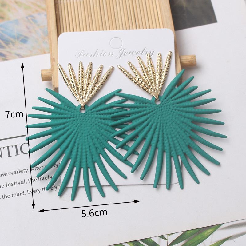 Green Hanging Earrinsg for Women Luxury Crystal Wedding Jewelry Imitation Pearl Drop Earrings new trend boucle oreille
