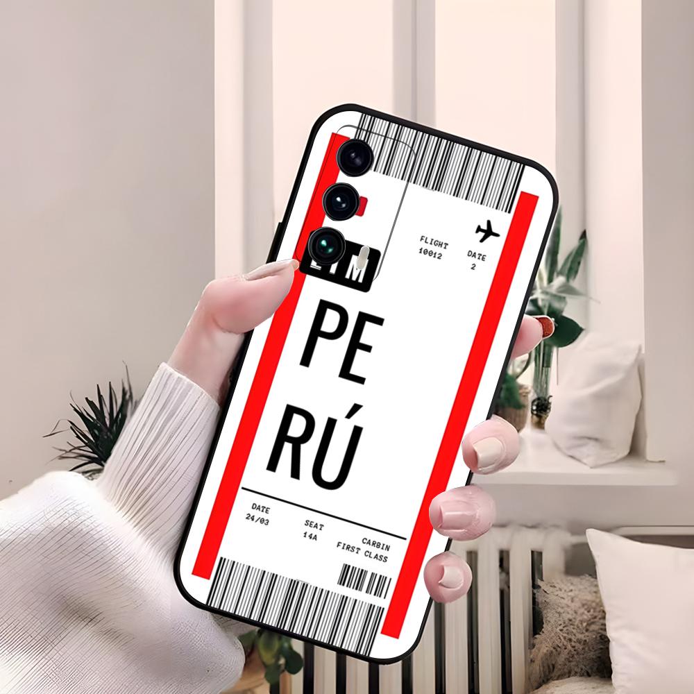 Plane Fight Ticket Phone Case For Samsung S26 S25 Edge S24 S23 S22 S21 Ultra Plus Fe A55 56 15 4G 5G Galaxy Silicon Cover