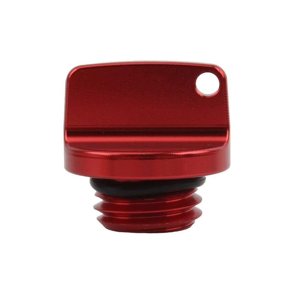Oil-Cover CNC Motorcycle Oil Cap Aluminum Universal Engine Oil Cap Screw-On Engine Oil Plug Motorcycle-Owners