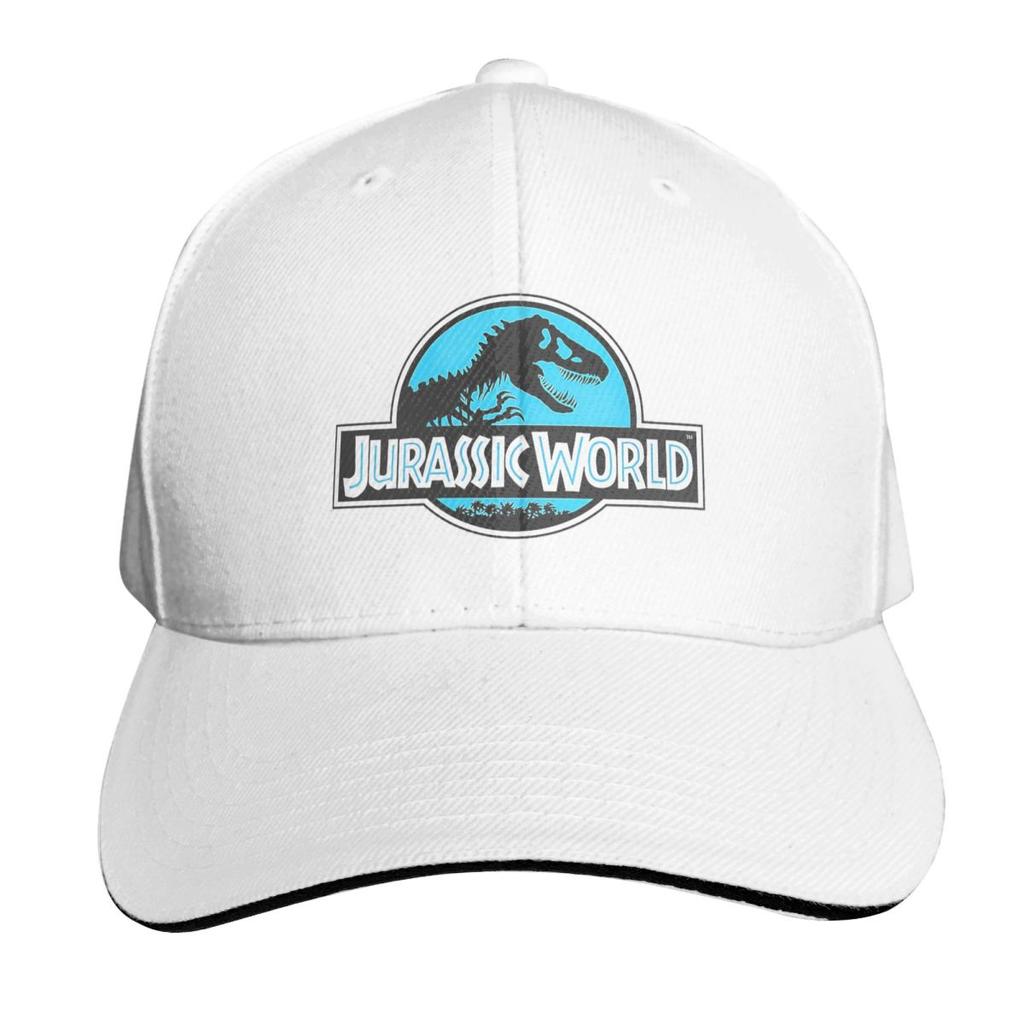 Jurassic World Rebirth Logo Dinozaury Film Czapka z Daszkiem Moda Codzienna Czapki Baseballowe Regulowany Kapelusz Hip Hop Lato Unisex Czapki Baseballowe