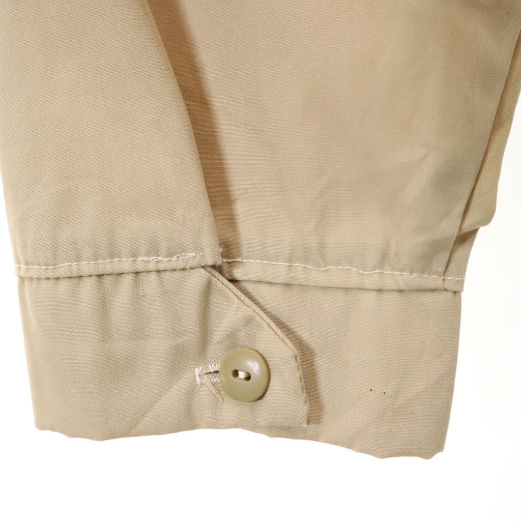 Sportswear 70s 80s Made In USA Vintage Blouson Beige and Others Jacket Men's Used