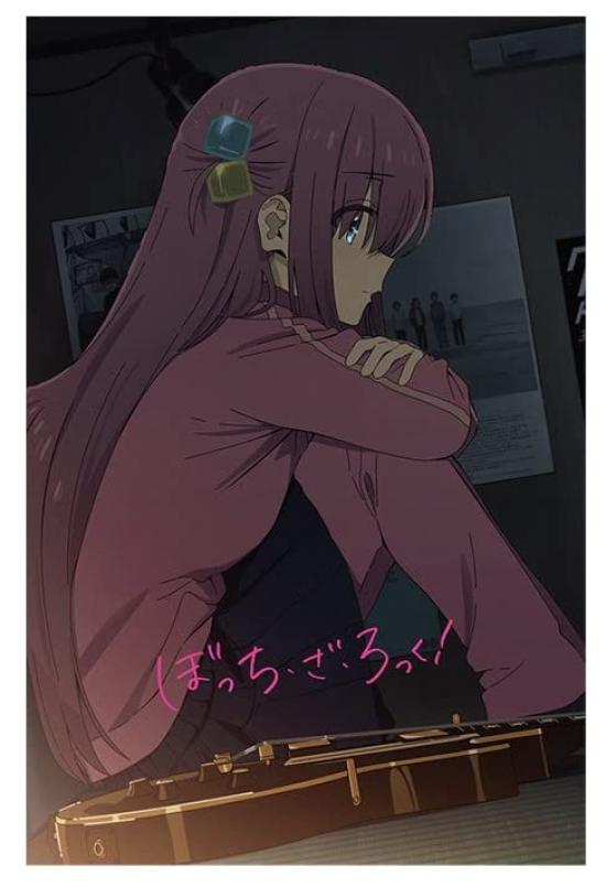 

Botchi the Rock Премиальная художественная подушка (Хитори Гото)