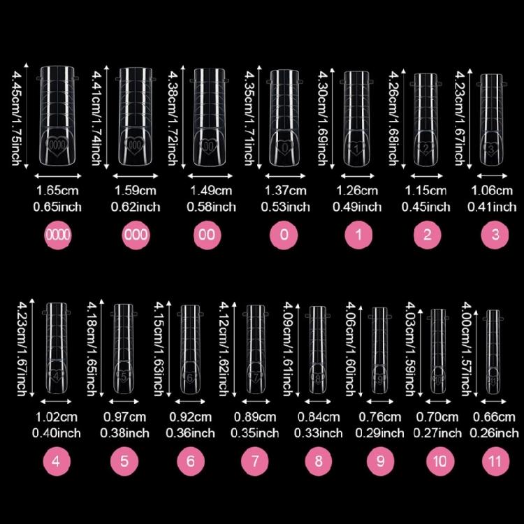 Professional ABS Nail Forms 150 Pieces False Nail Tips For Stylish Manicures Wedding Nail Accessories
