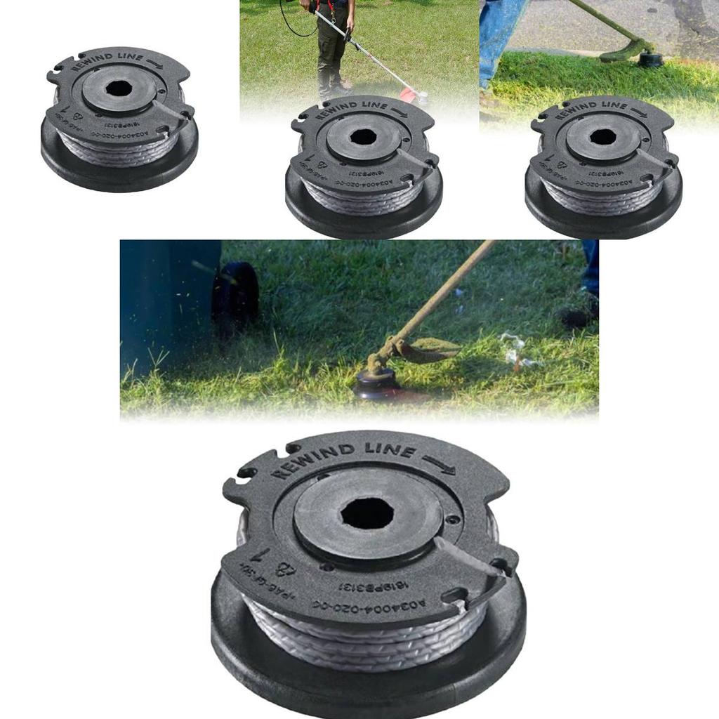 Durable Nylon Trimmer Line For Greenworks Mower Replacement Spool In Blue And Gray
