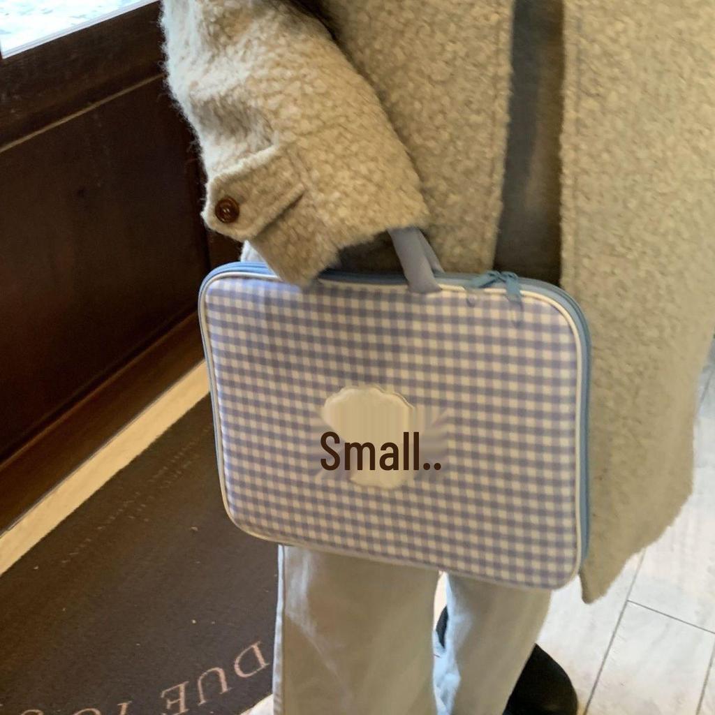 Sac fourre-tout pour ordinateur portable brodé style coréen - Antichoc & Mignon pour Hualian, Apple, Asus