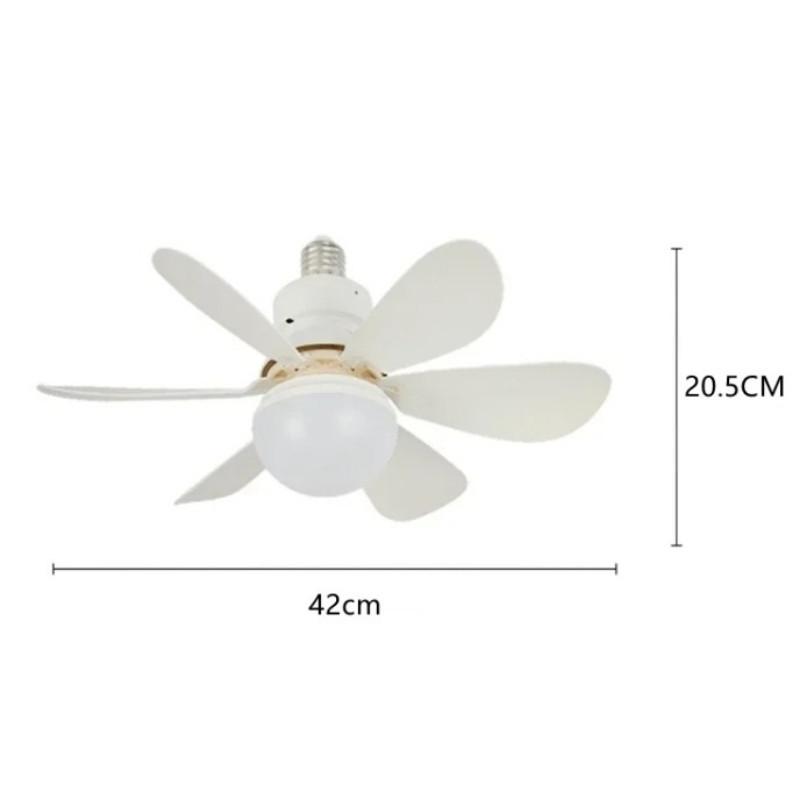30W/40W E27 Modern LED Lighting Smart Ceiling Fan Light with Remote Control 3-Gear Household 2-in-1 Adjustable Fan Lamp