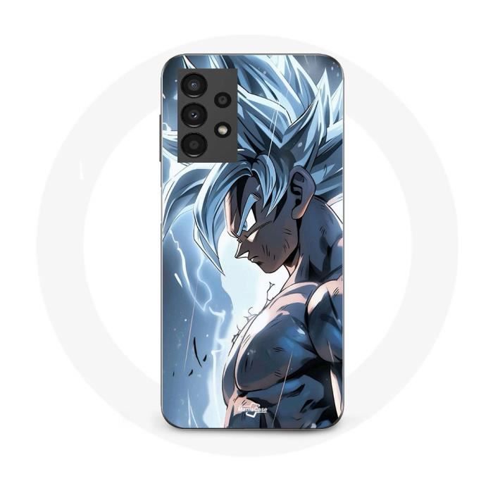 Case - Maniacase - Samsung Galaxy A13 4G - Songoku Ultra Instinct - Flexible - Blue