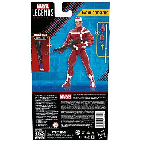 Hasbro Marvel Legends Series Marvel's Crossfire, Marvel Comics Collectible 15cm Action Figure, Ages 4 and Up, F6578, Authentic