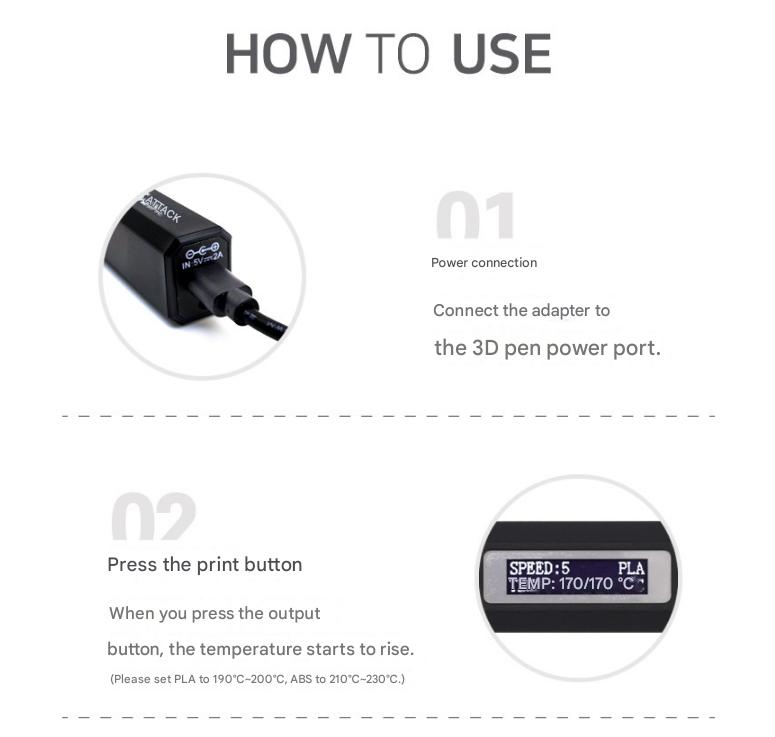 SANAGO New Sanago Premium 3D Pen Set 3 Type Module Replaceable Korean Artists