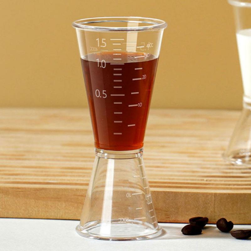 New Pc Measure Cup 20/40Cc Transparent Cocktail Shaker Kitchen Supplies 20/40Cc Double-Headed