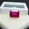 Brilliant Emerald Cut Natural Pink Sapphire 13.15 Ct CERTIFIED Loose Gemstone