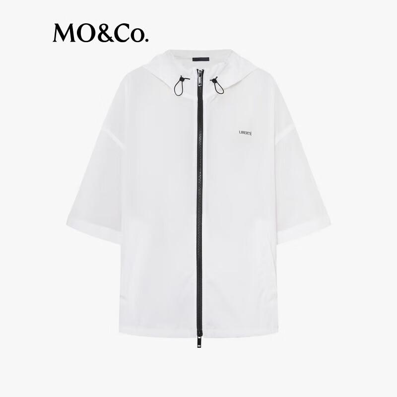 MO&Co. UPF50+ Cooling Sun Protection Short Sleeve Jacket