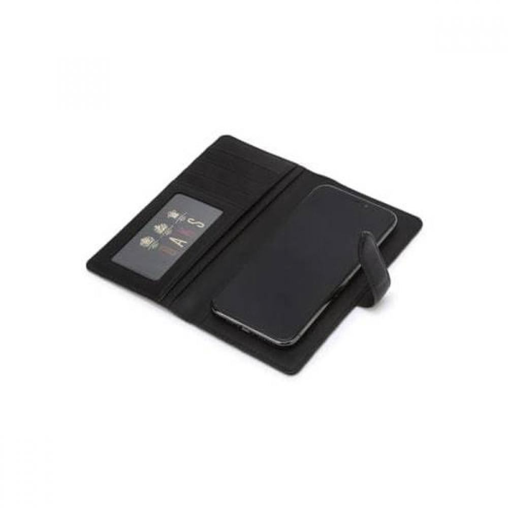 Daks Black European Imported Leather Louis Embossed Dd Pattern Phone Case Dbho6e