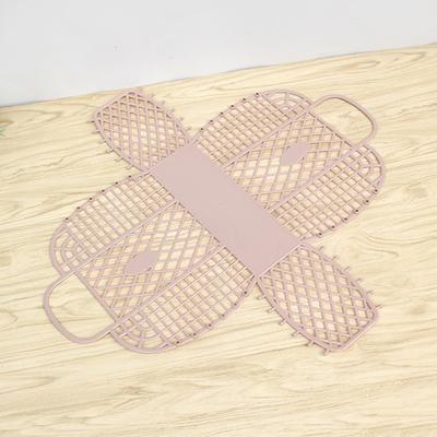 Bathroom Laundry Basket Foldable Mesh Portable Plastic Bathroom Laundry Basket