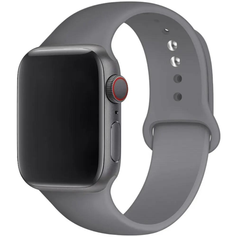 Silikonový řemínek pro Apple Watch 44mm 40mm 49mm 45mm 41mm 38mm 42mm Correa Belt Bracelet pro Apple Watch Series 9 8 7 6 5 3 SE Ultra 2
