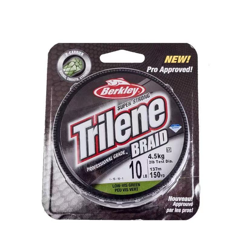 Berkley TBFS 150yb Fishing Lines Long Line Fishing High Quality PE X8 Braided Fishing Line Super Strong (as the picture,150m&2.0)