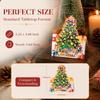 10pcs Invitation Happy New Year Cards Thank You Blank Paper Cards Message Card  Invitation for Guest