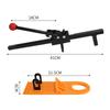 Paintless Manual Expander Orange Color Bodywork Repair Kit With 2 Pcs Glue Pulling Tabs for Cars Sheet Metal Repair Tool