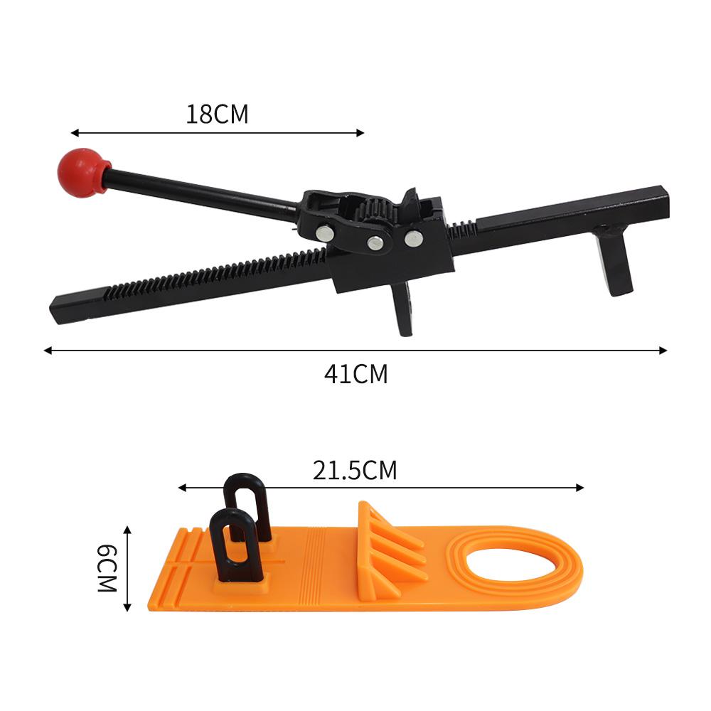 Paintless Manual Expander Orange Color Bodywork Repair Kit With 2 Pcs Glue Pulling Tabs for Cars Sheet Metal Repair Tool