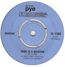 7inch Record DONOVAN - There Is A Mountain 7N17403 Pye Records 1967 UK Rock Used