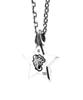 Lionheart HOWL Gothic Star Necklace, 925 Sterling Silver, 50cm