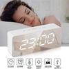 Digital Alarm Clock LED Electronic Desktop Clock With Temperature For Bedroom Home Office Teens Kids